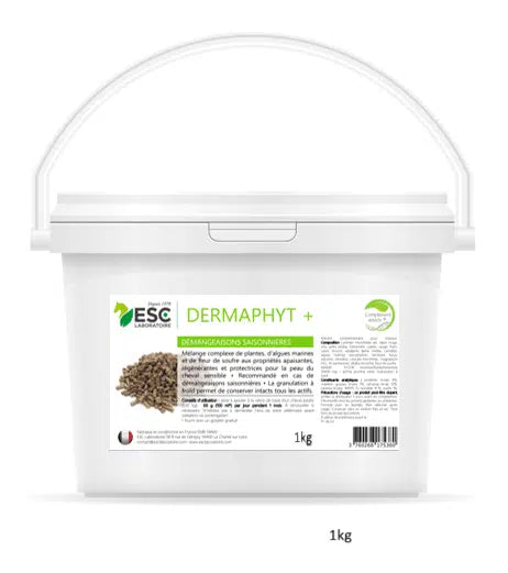 DERMAPHYT + – Anciennement Hippo Dermites – Démangeaisons & confort cutané du cheval
