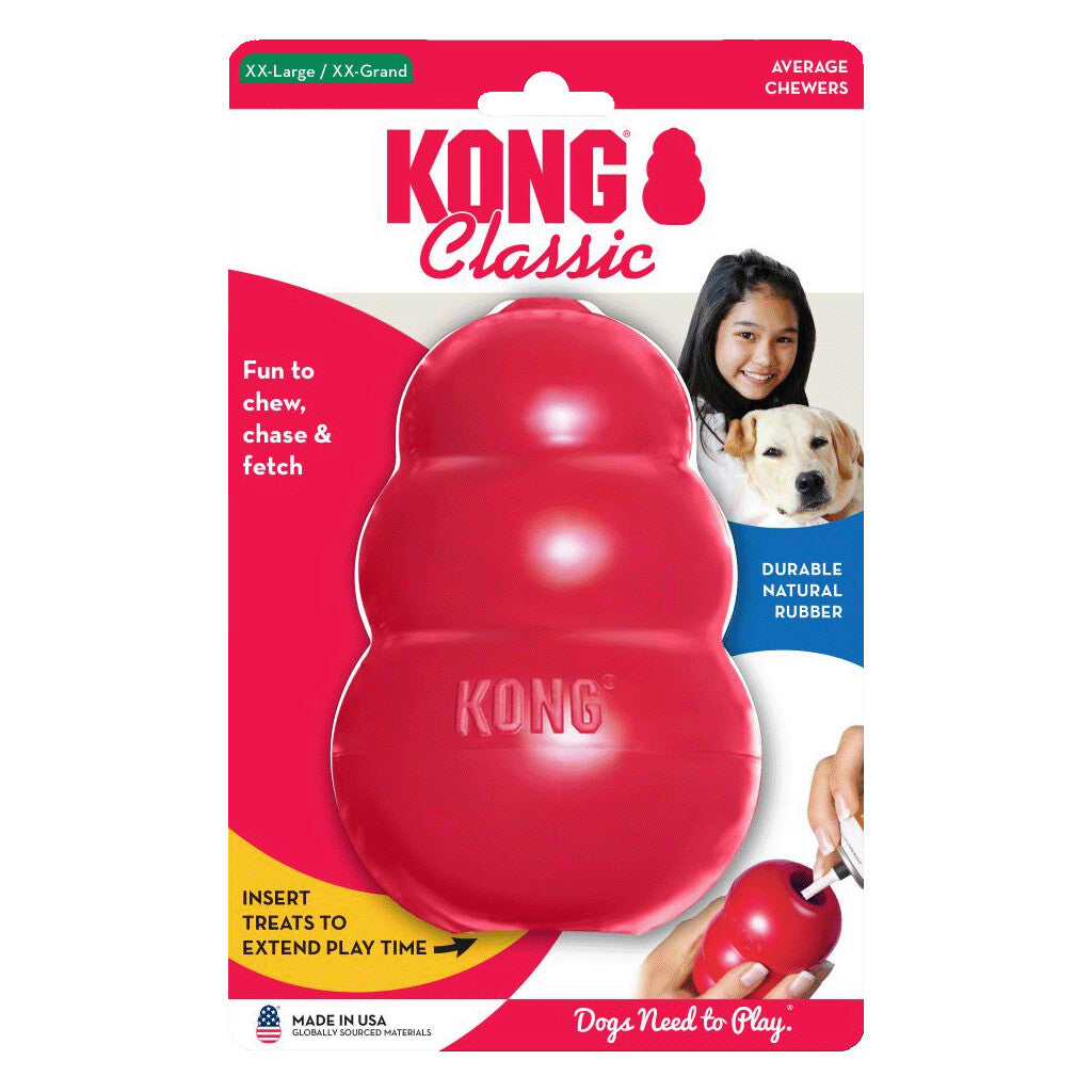 KONG Classic – Jouet à Mâcher et à Garnir pour Chien
