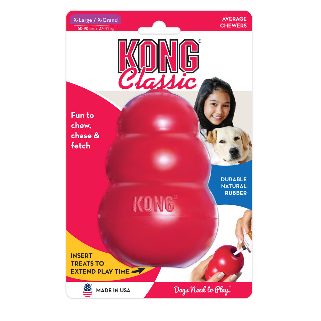 KONG Classic – Jouet à Mâcher et à Garnir pour Chien