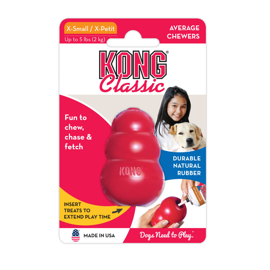 KONG Classic – Jouet à Mâcher et à Garnir pour Chien