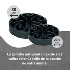 Gamelle Anti-Glouton Chien et Chat – Eat Slow Live Longer Original